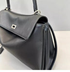 Vintage Autumn Winter Suede Tote Bag
