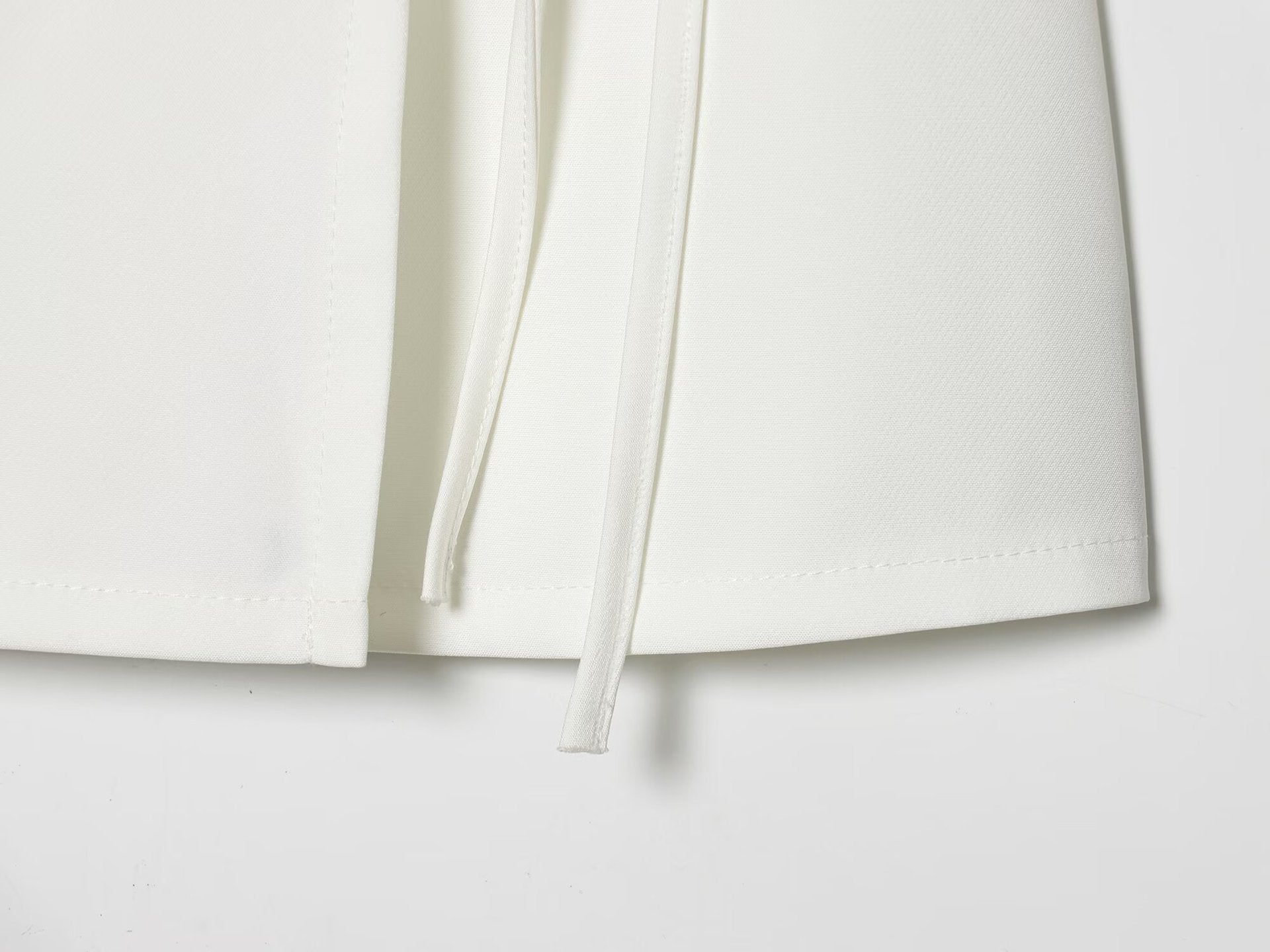 Literary Retro Blazer Skirt Outfit
