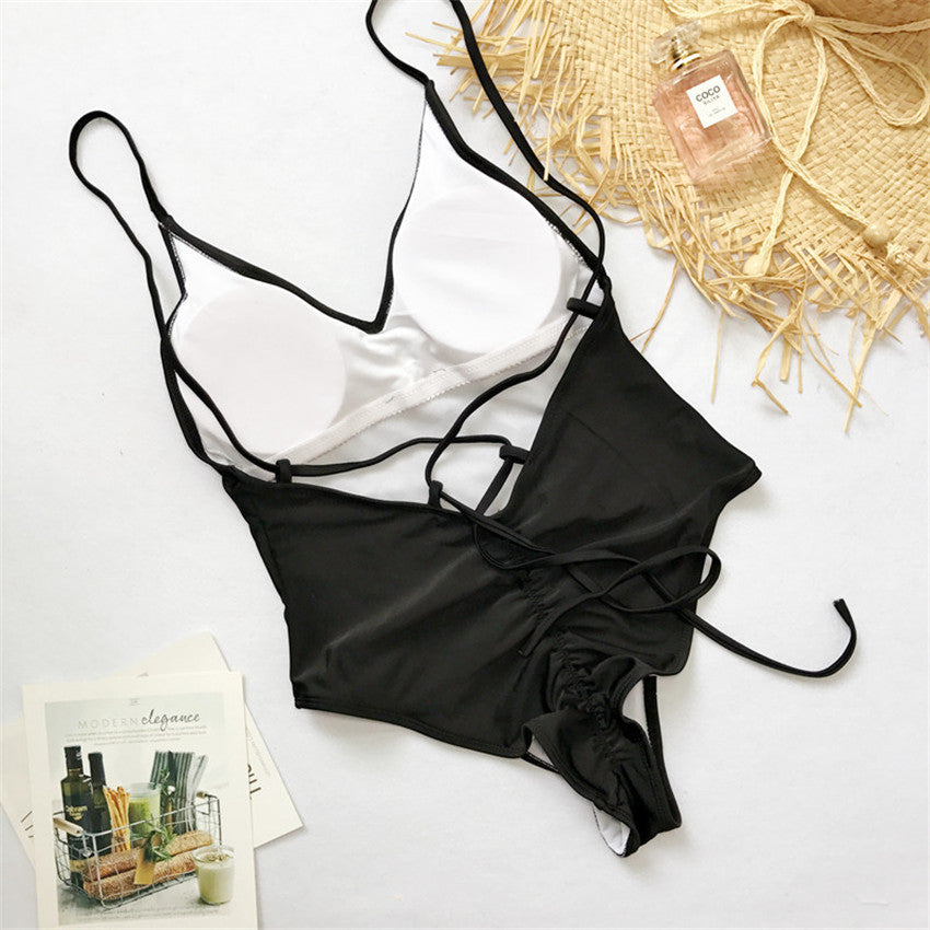 The Amalfi High-Cut Monokini