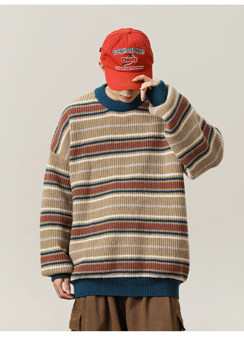 The Hudson Stripe Sweater