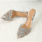 The Aurora Crystal Heels