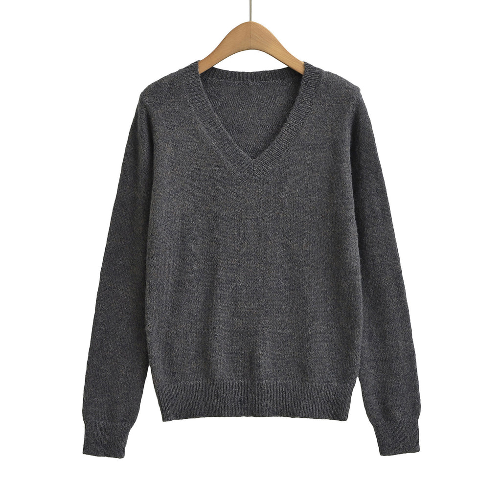The Camille V-Neck Knit