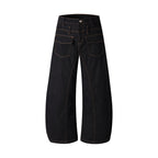 The Noir Avenue Wide Leg Denim Pants