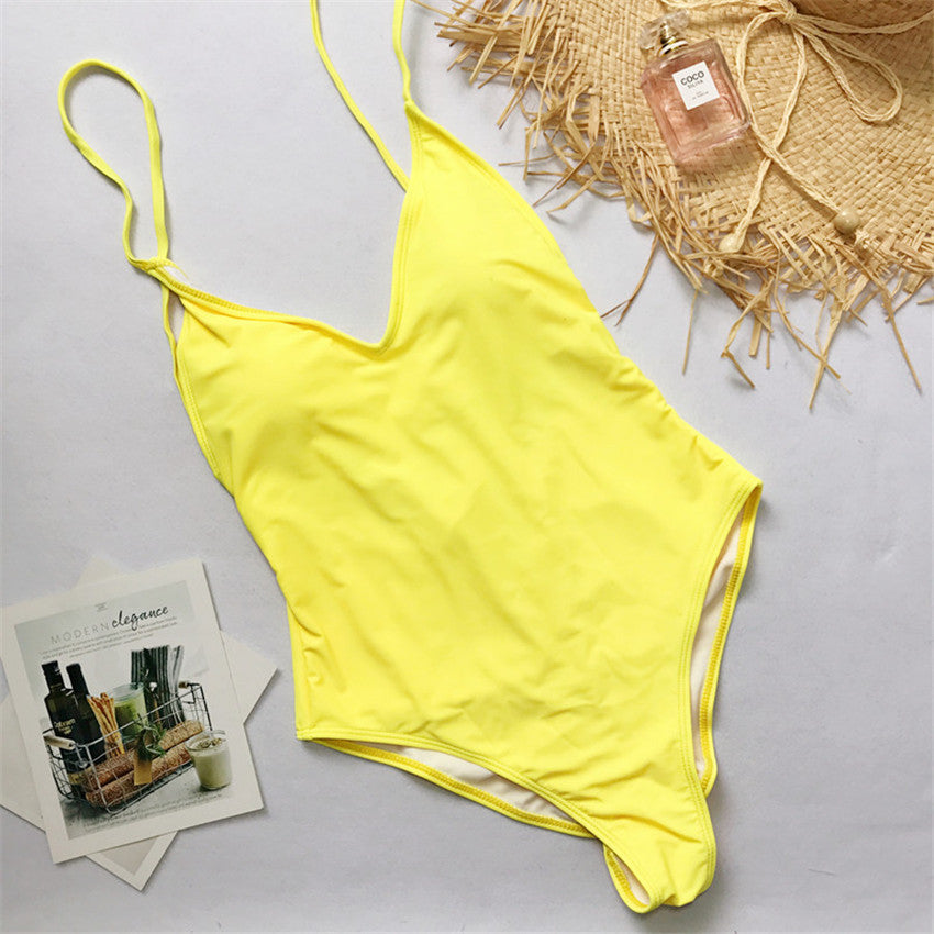 The Amalfi High-Cut Monokini