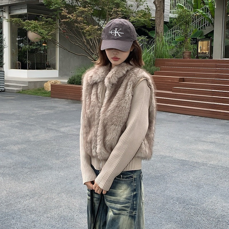 The Geo Knit Panel Padded Jacket