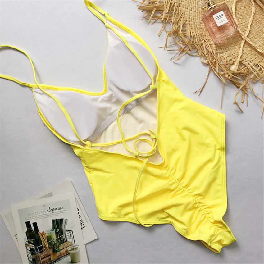 The Amalfi High-Cut Monokini