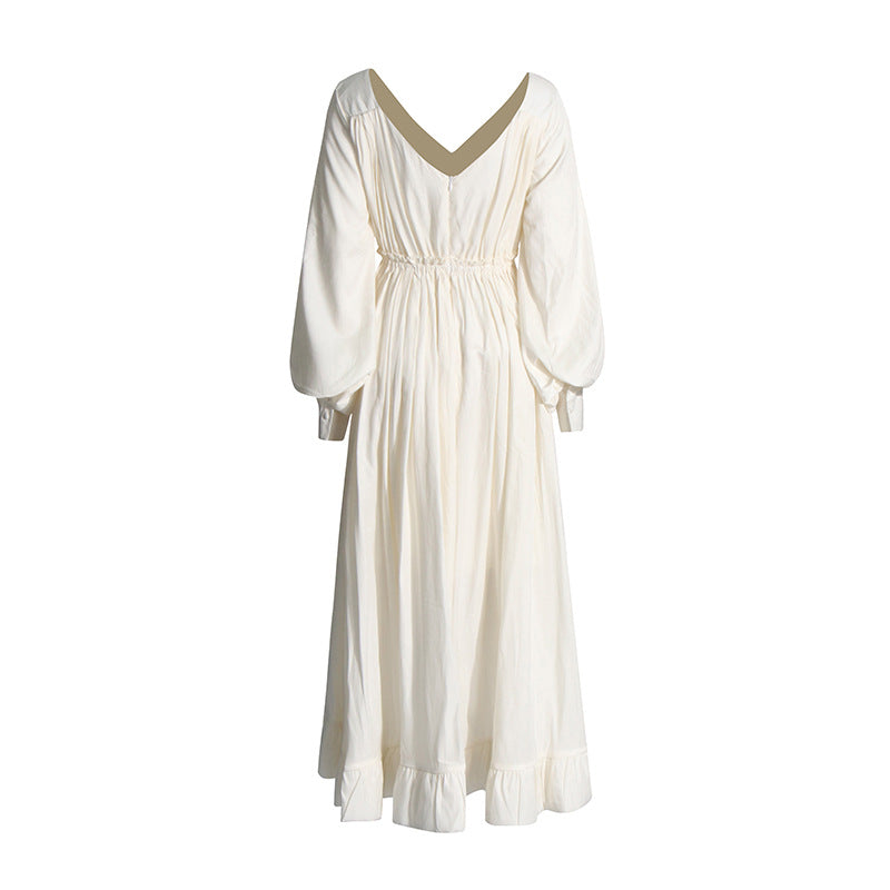 The Midnight Ruffle Gown