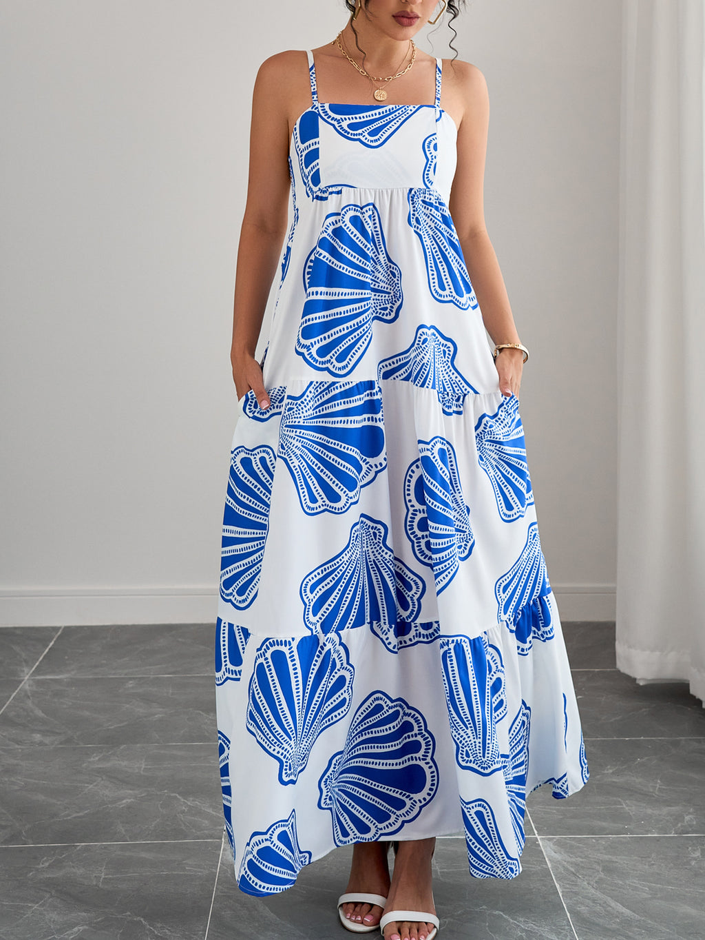 The Azure Escape Maxi Dress