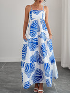 The Azure Escape Maxi Dress