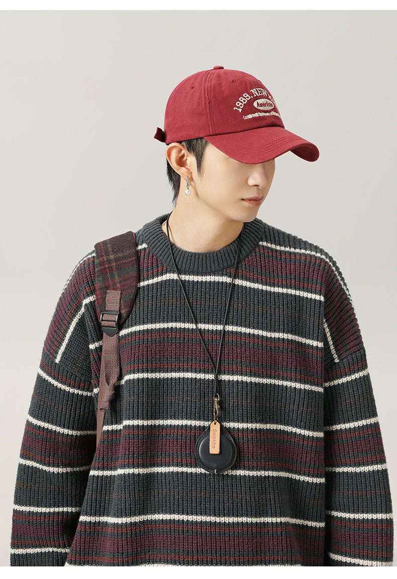 The Hudson Stripe Sweater