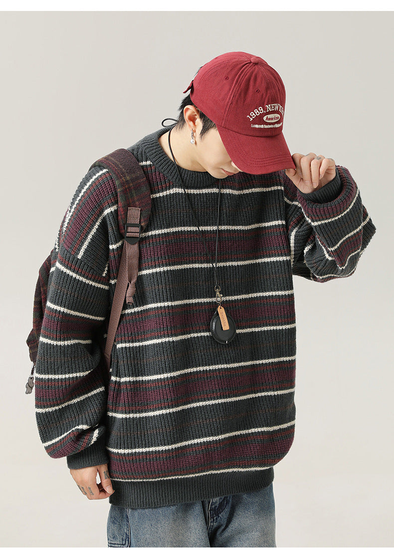 The Hudson Stripe Sweater