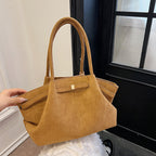 Retro Velvet Women’s Tote Handbag