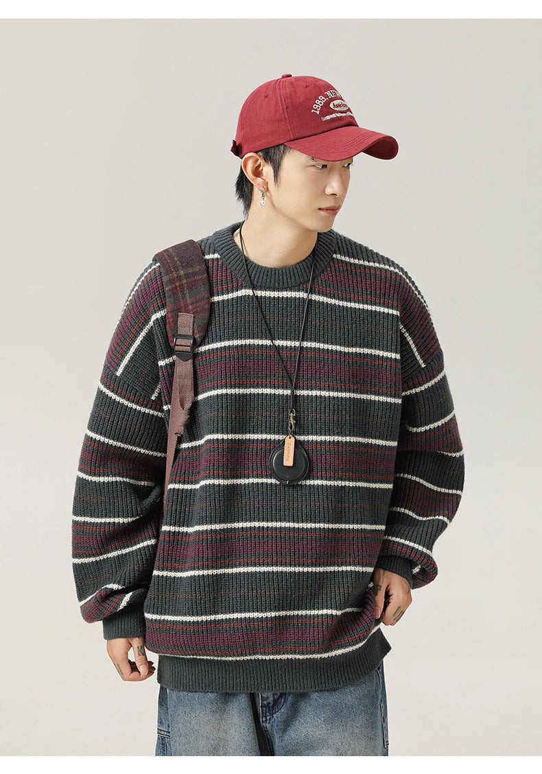 The Hudson Stripe Sweater