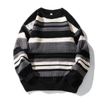 The Dune Block Round Neck Sweater