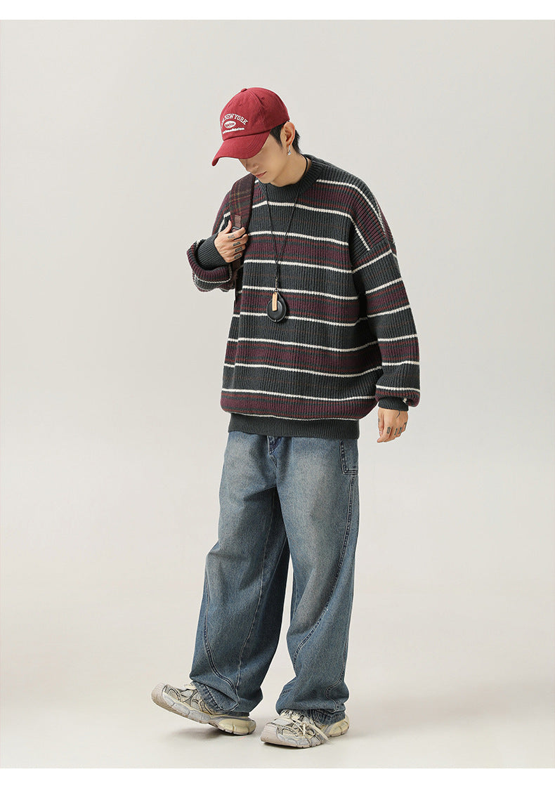 The Hudson Stripe Sweater