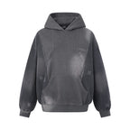 The Ash Worn Distressed Pullover Hoodie