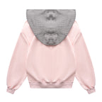 The Pink Shawl Layer Hooded Sweatshirt