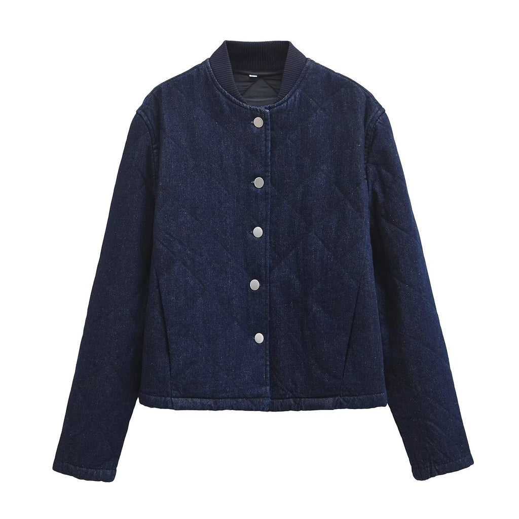 Vintage Washed Denim Style Jacket