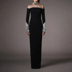 The Noir Diamond Gown