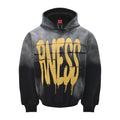The Static Fade Spray Letter Hoodie
