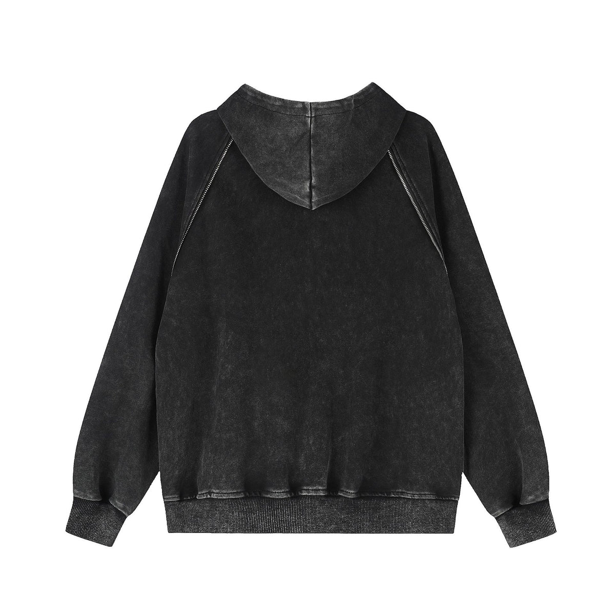 The Patchwork Crest Vintage Hooded Jacket
