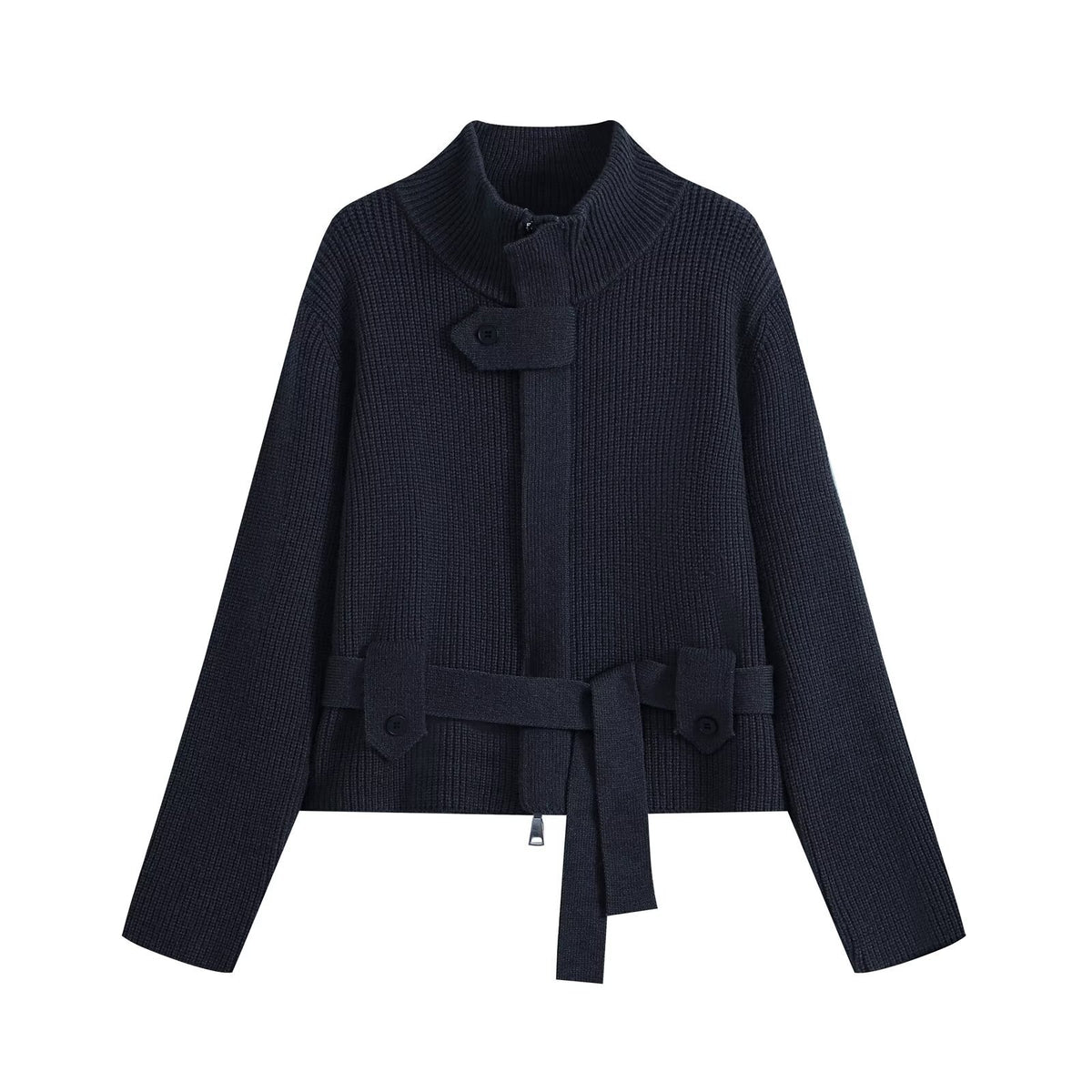 The Harbor Stone Knit Cardigan Jacket
