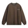 The Umber Outline Printed Crewneck Sweatshirt