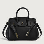 Classic Women’s PU Leather Tote Bag – Luxury Vegan Top Handle Handbag