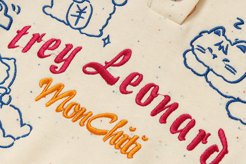 The Sunbeam Embroidered Polo Sweatshirt