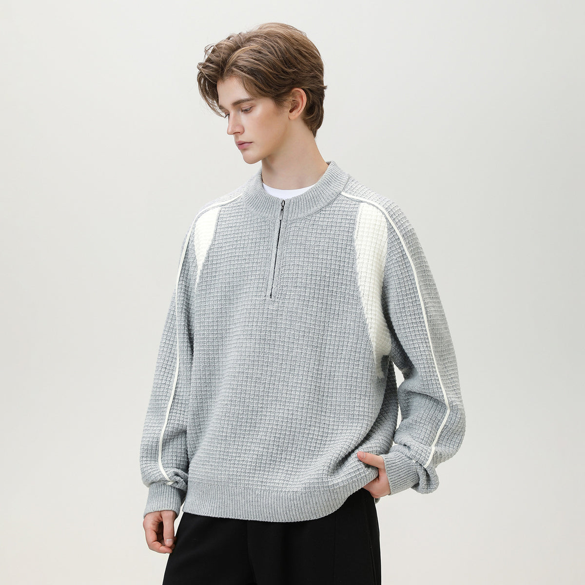 The Frostline Half Zip Sweater