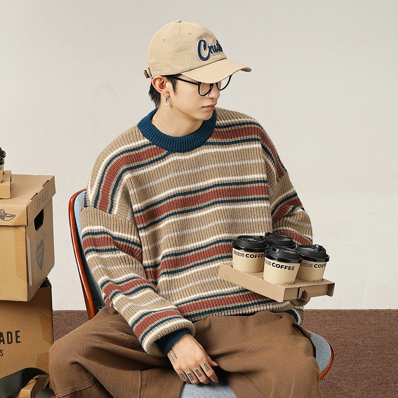 The Hudson Stripe Sweater