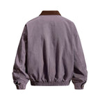 Men’s Streetwear Loose Fit Color Block Jacket