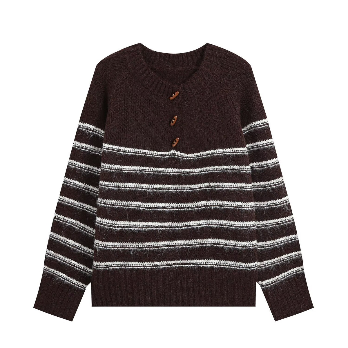 The Birch Lane Striped Knit Sweater