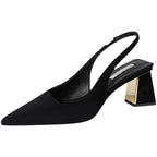 The Verona Block Heels