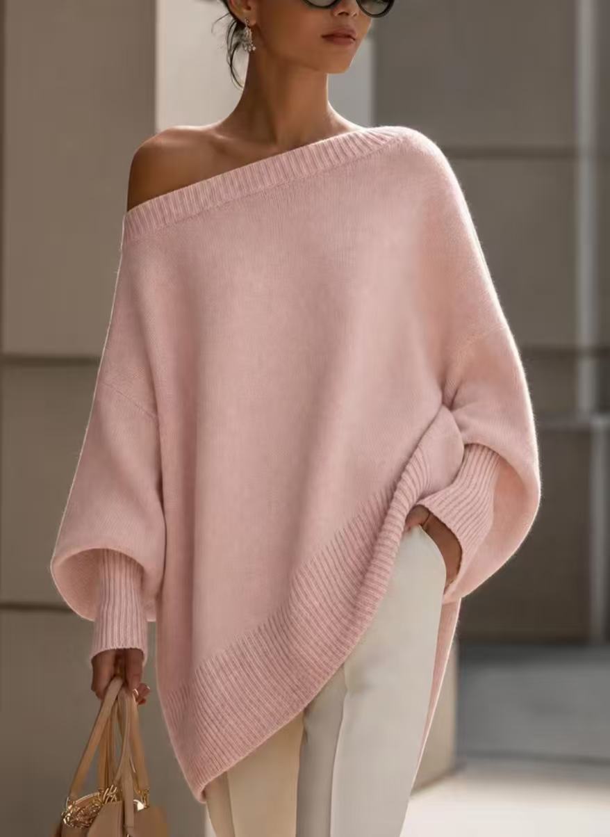 The Honey Cloud Thick Knit Sweater