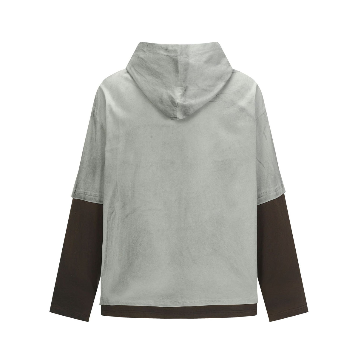 The Heritage Stitch Faux Two-Piece Zip Hoodie
