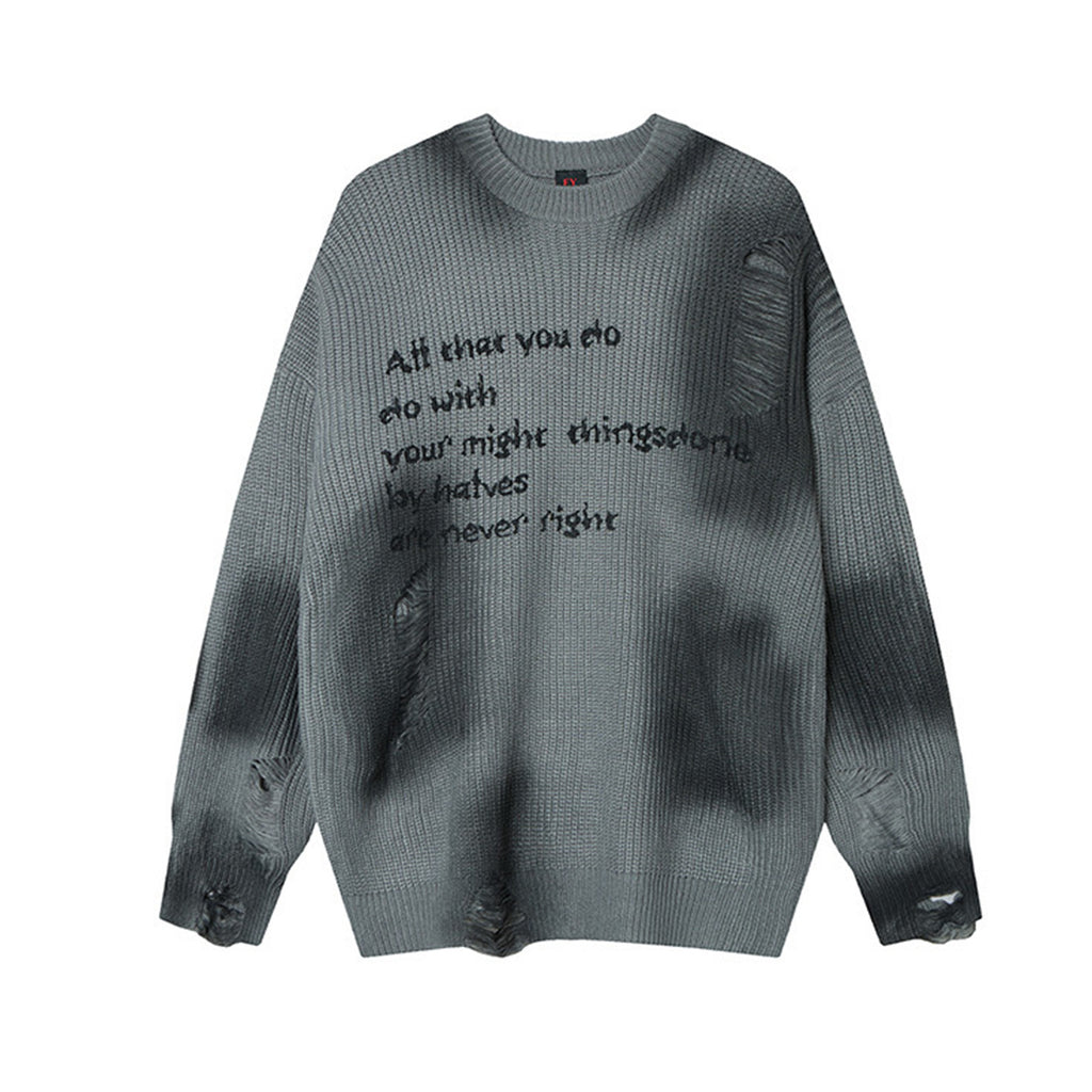 The Rosewater Drift Knit Sweater