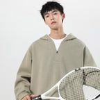 The Layered Drift Faux Two-Piece Hoodie