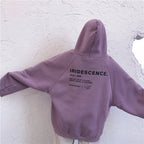 The Autumn Script Letter Hoodie