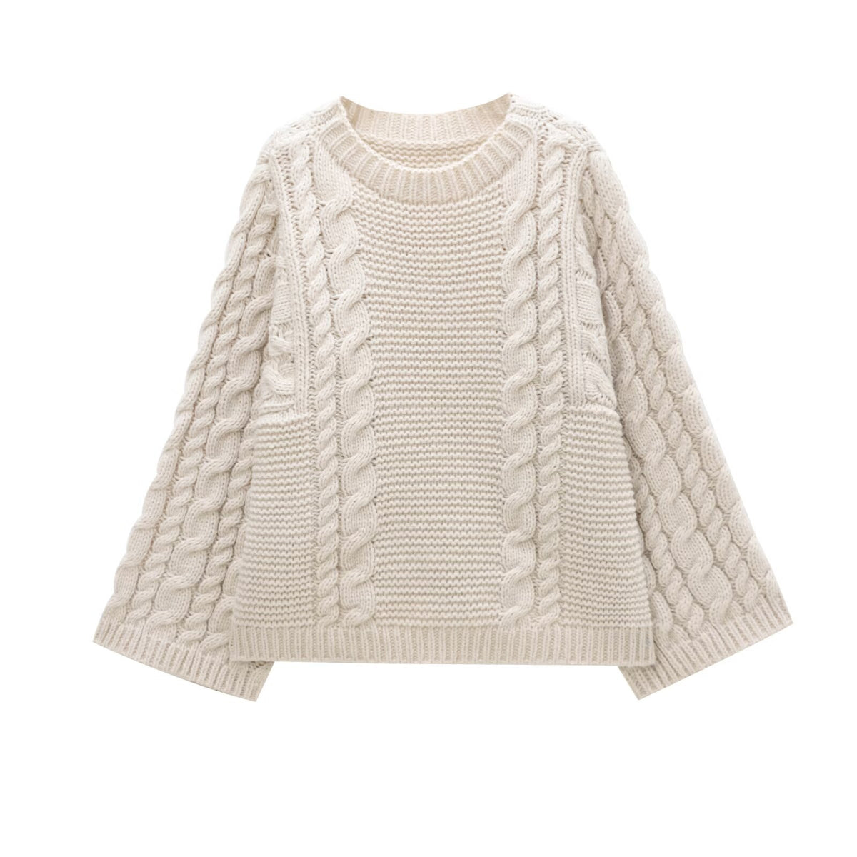 The Twisted Honey Cable Knit Sweater