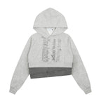 The Petal Script Short Hoodie