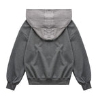 The Pink Shawl Layer Hooded Sweatshirt