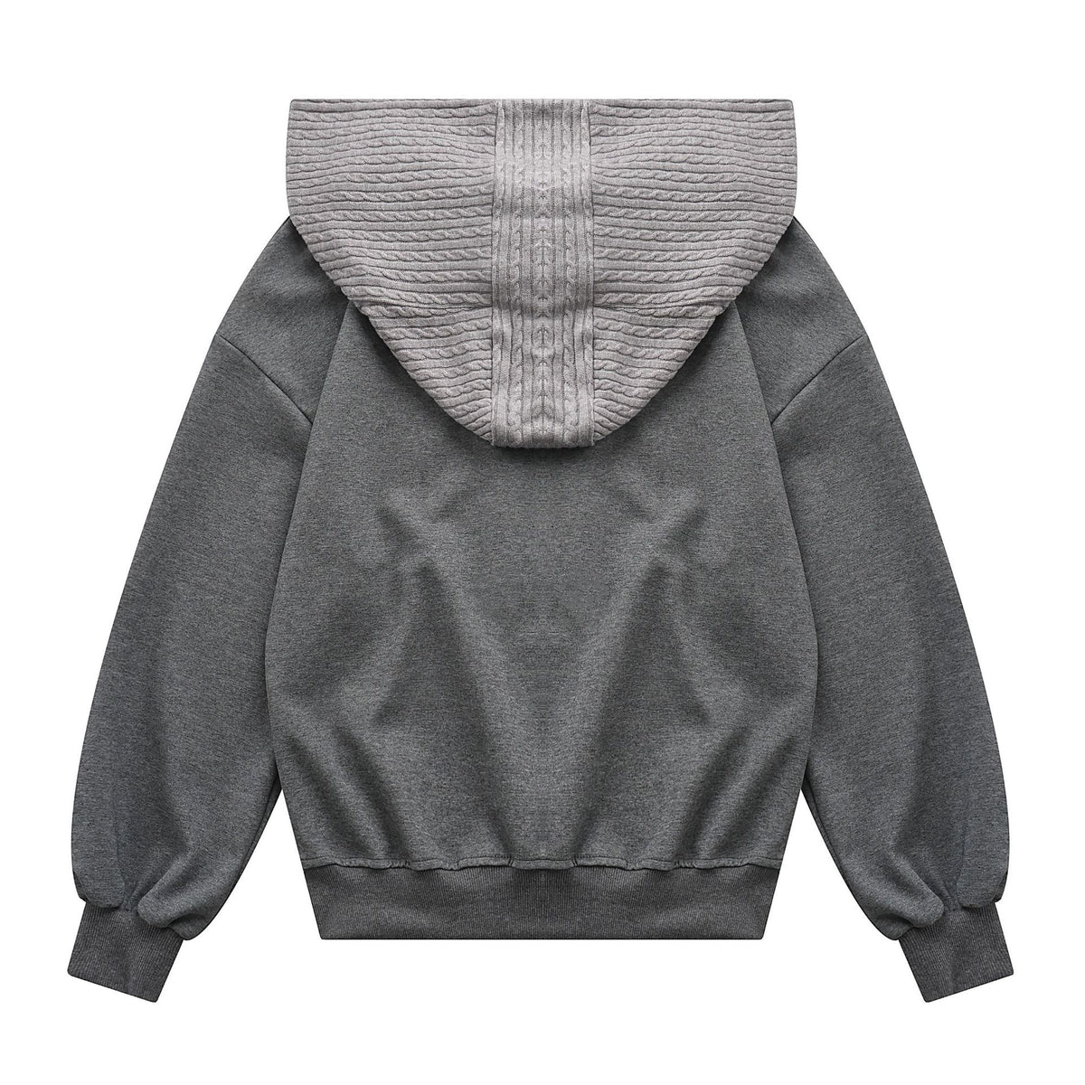 The Pink Shawl Layer Hooded Sweatshirt