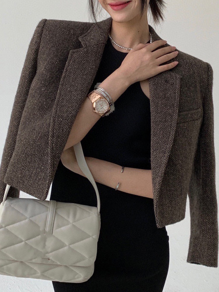 The Vintage Tweed Notch Jacket
