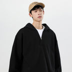 The Layered Drift Faux Two-Piece Hoodie