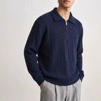 The Harbor Line Half Zip Polo Sweater