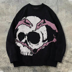 The Bone Echo Skeleton Jacquard Sweater