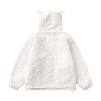 The Luna Cat Hoodie Coat