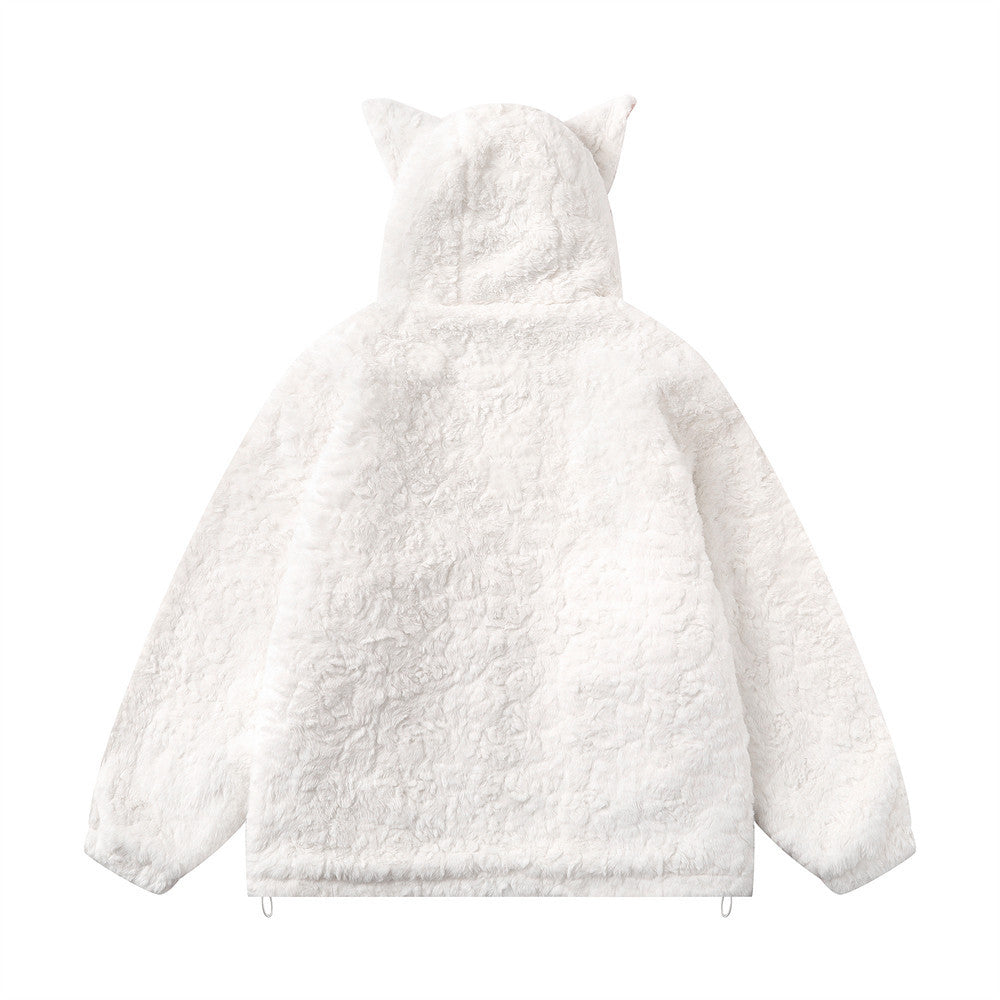 The Luna Cat Hoodie Coat