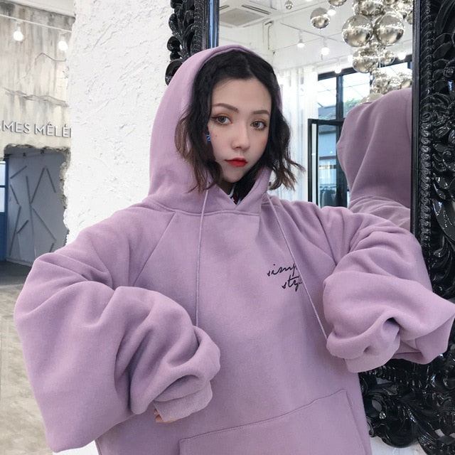 The Autumn Script Letter Hoodie